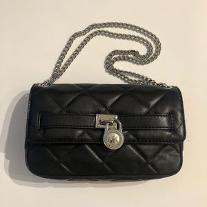Michael Kors Hamilton Quilted Flap Shoulder Bag